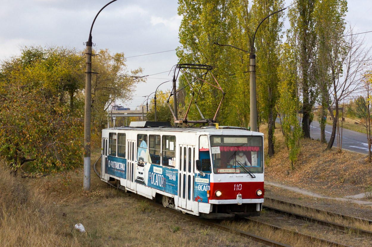 Липецк, Tatra T6B5SU № 110