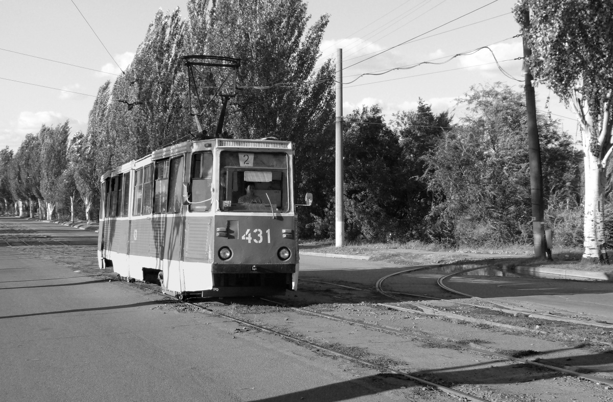 Кривой Рог, 71-605А № 431; Кривой Рог — Трамвайные и троллейбусные линии и кольца