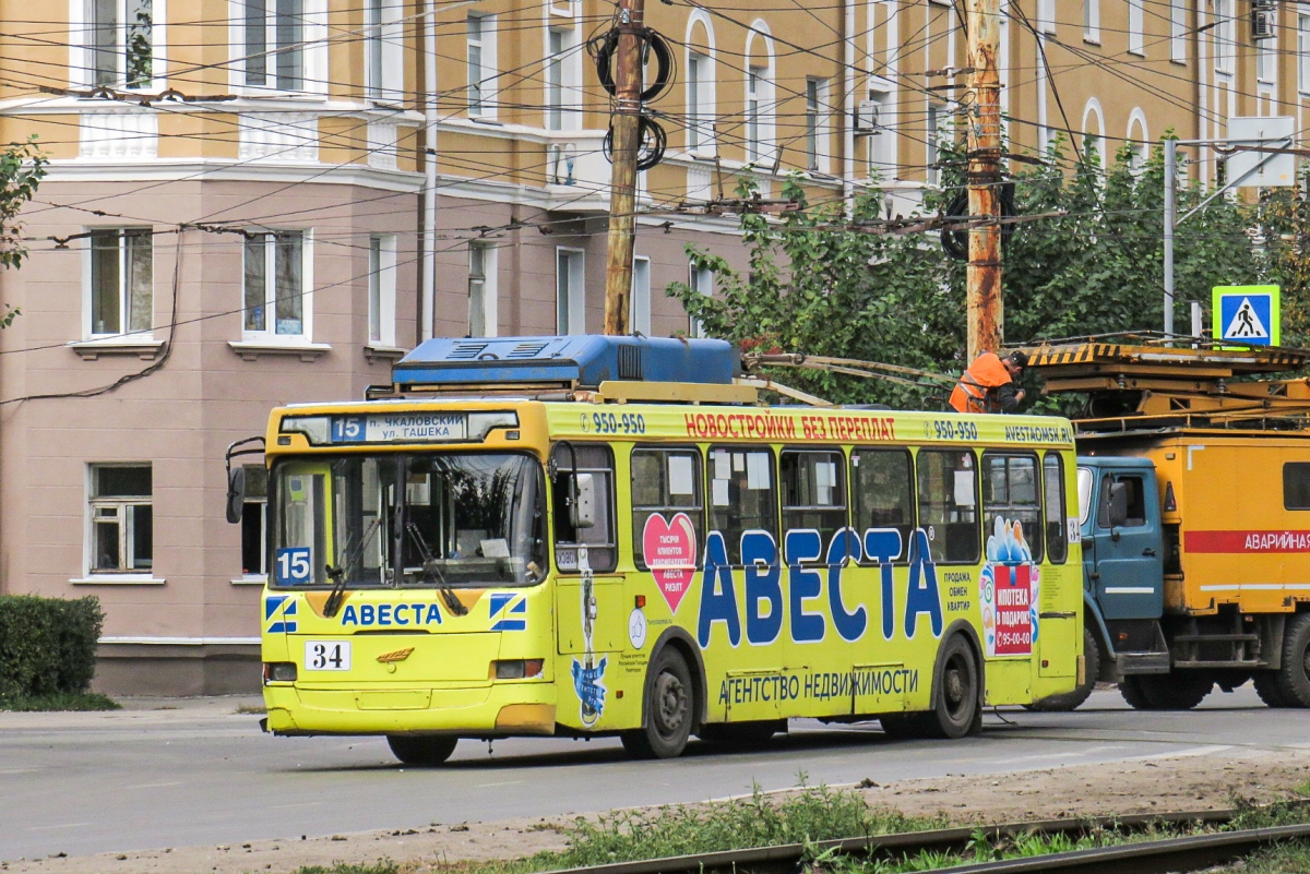 Омск, МТрЗ-5279-0000012 № 34; Омск — Происшествия