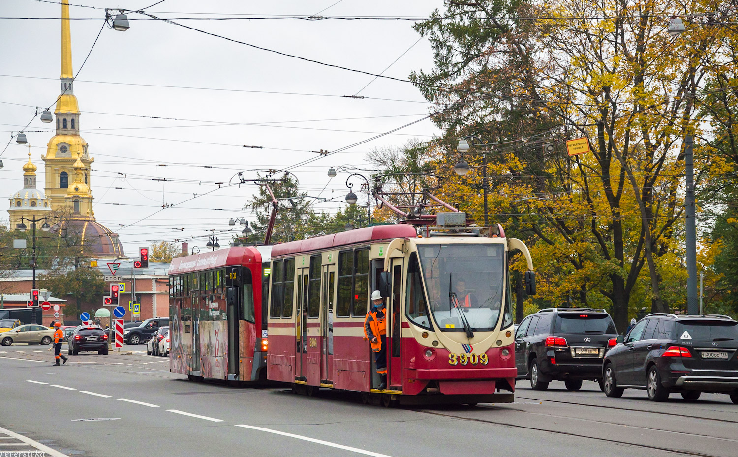 Санкт-Петербург, 71-134А (ЛМ-99АВН) № 3909 Санкт-Петербург, 71-134А (ЛМ-99АВН) № 3909