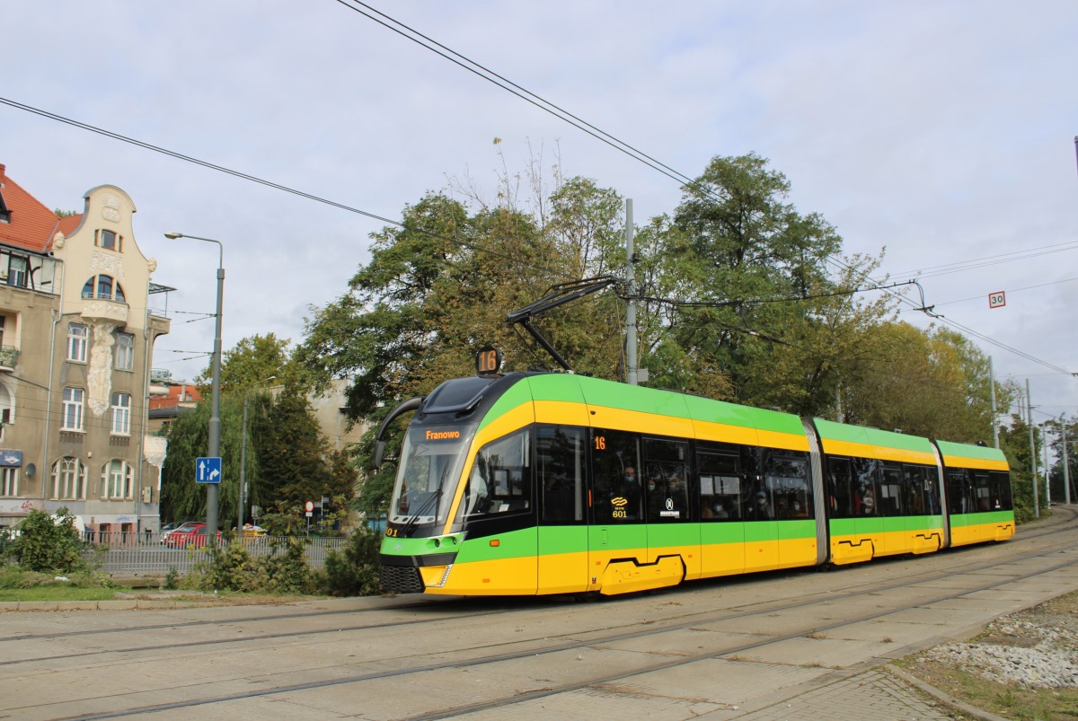 Poznań, Modertrans Moderus Gamma LF 02 AC № 601 Poznań, Modertrans Moderus Gamma LF 02 AC № 601