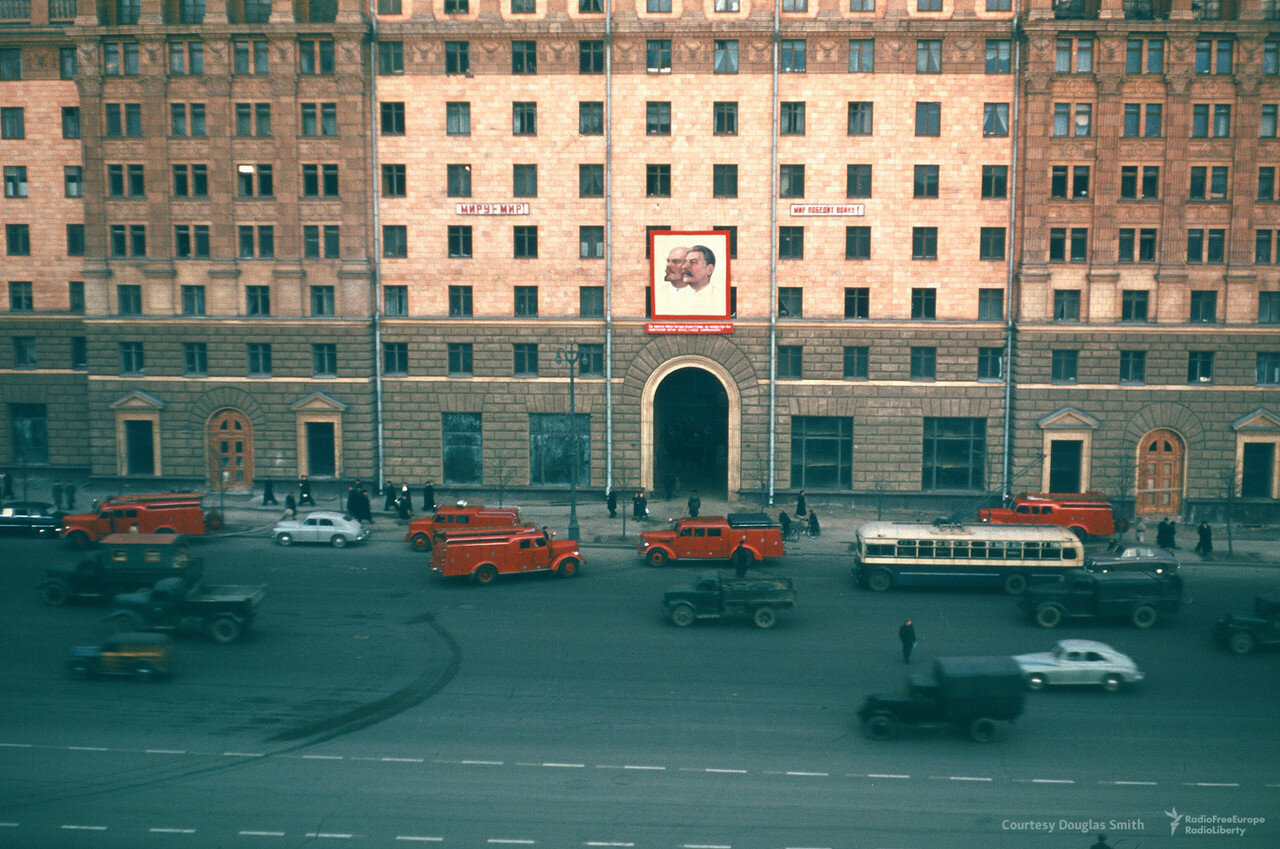 Москва — Исторические фотографии — Трамвай и Троллейбус (1946-1991)
