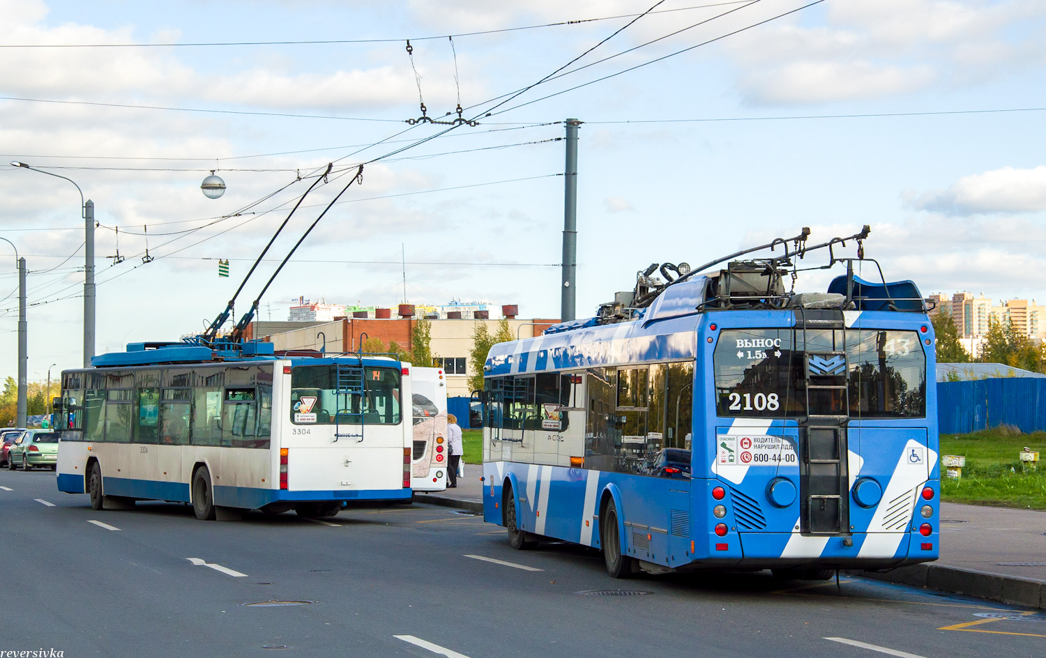 Санкт-Петербург, ВМЗ-5298.01 (ВМЗ-463) № 3304; Санкт-Петербург, БКМ 32100D № 2108