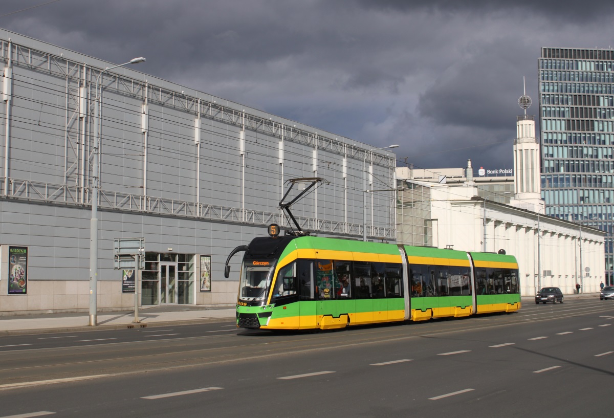 Познань, Modertrans Moderus Gamma LF 02 AC № 609 Познань, Modertrans Moderus Gamma LF 02 AC № 609