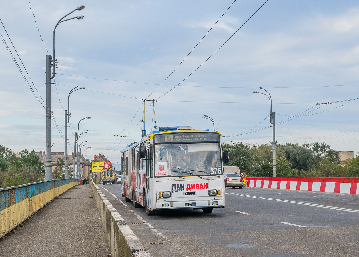 Чернівці, Škoda 15Tr13/7M № 376 Чернівці, Škoda 15Tr13/7M № 376