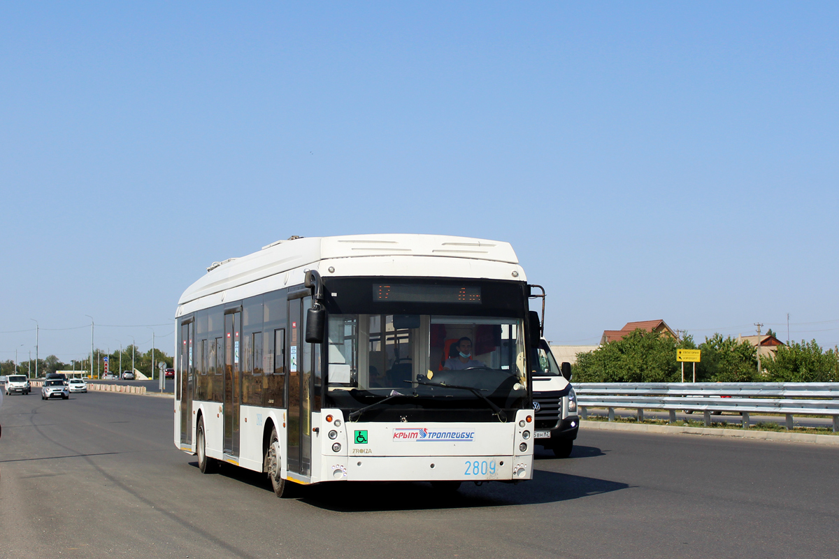 Крымский троллейбус, Тролза-5265.03 «Мегаполис» № 2809; Крымский троллейбус — Движение троллейбусов без КС (автономный ход)