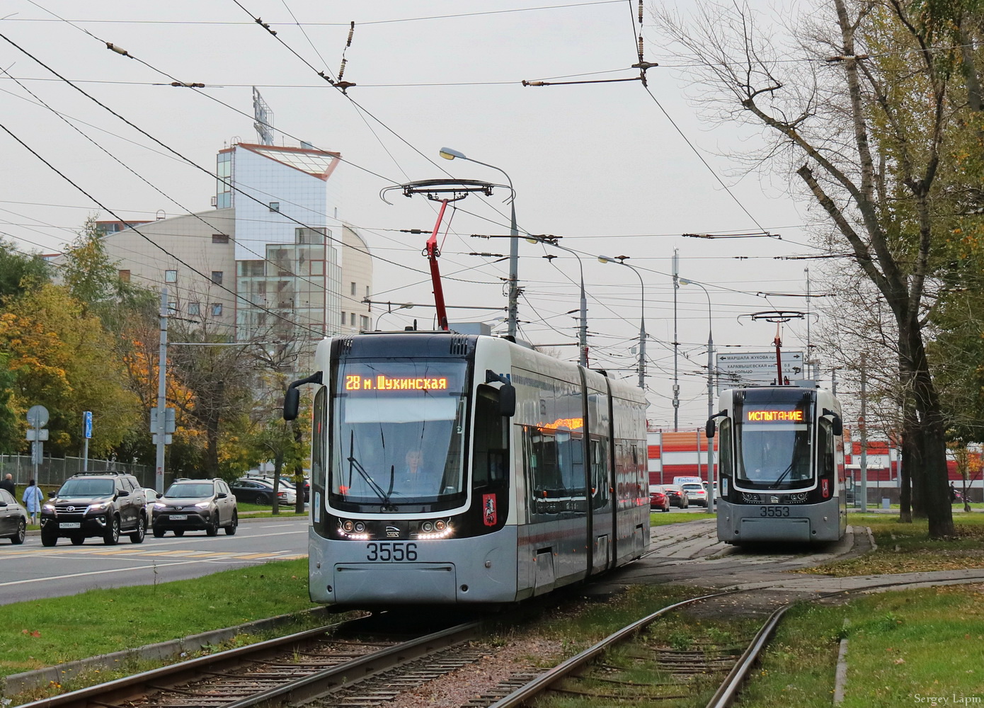 Москва, 71-414 (Pesa Fokstrot) № 3556