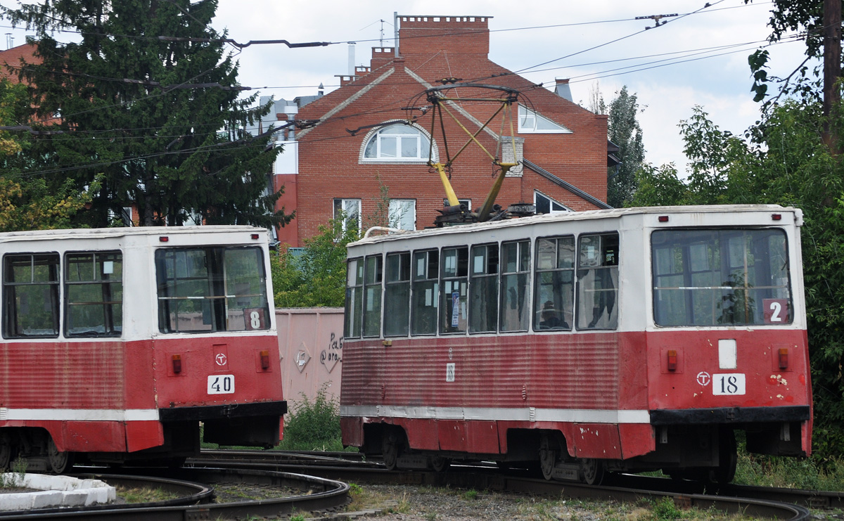 Омск, 71-605 (КТМ-5М3) № 18