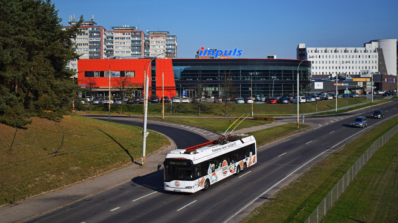 Вильнюс, Solaris Trollino II 15 AC № 2691