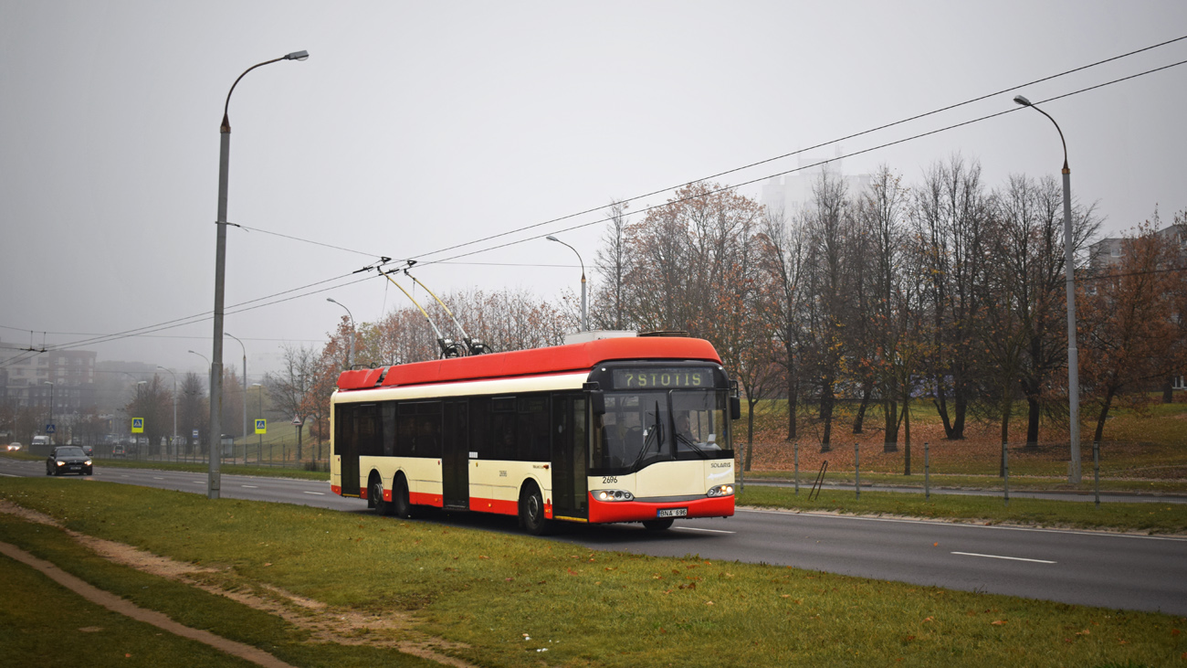 Вильнюс, Solaris Trollino II 15 AC № 2696