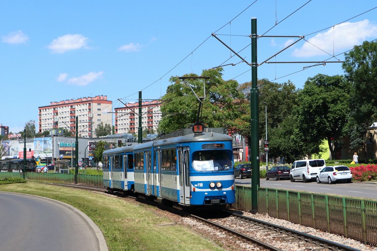 Краков, SGP Type E1 № HW118