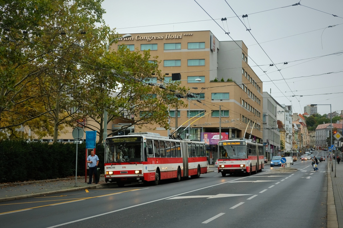 Усти-над-Лабем, Škoda 15Tr13/6M № 570