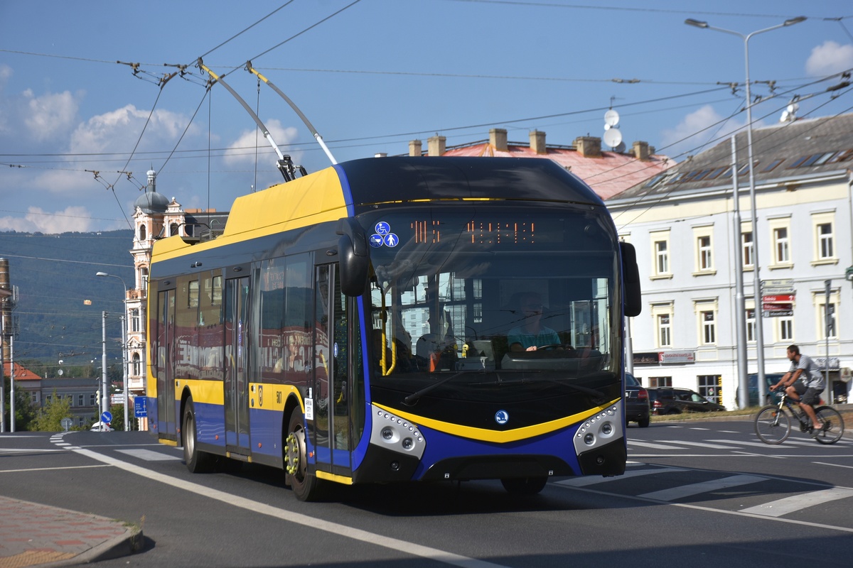 Теплице, Škoda 32Tr SOR № 509