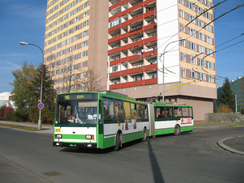 Пльзень, Škoda 15Tr13/6M № 477