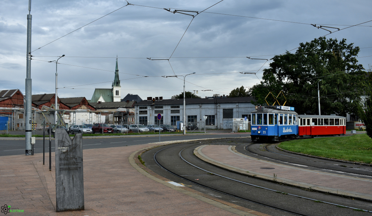 Ostrava, SMMD 2-axle motor car # 21; Ostrava — Miscellaneous photos