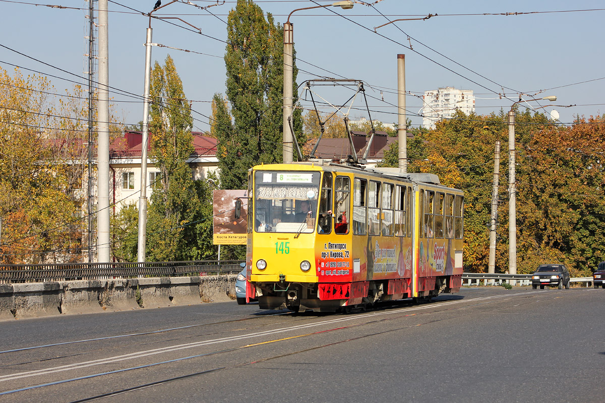 Пятигорск, Tatra KT4SU № 145