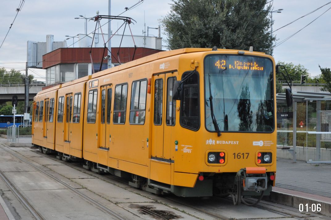 Будапешт, LHB TW6000 № 1617