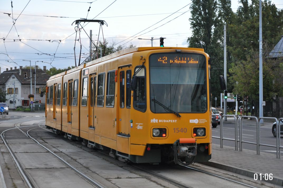 Будапешт, Duewag TW6000 № 1540