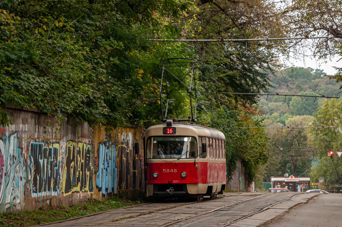 Киев, Tatra T3SU № 5848