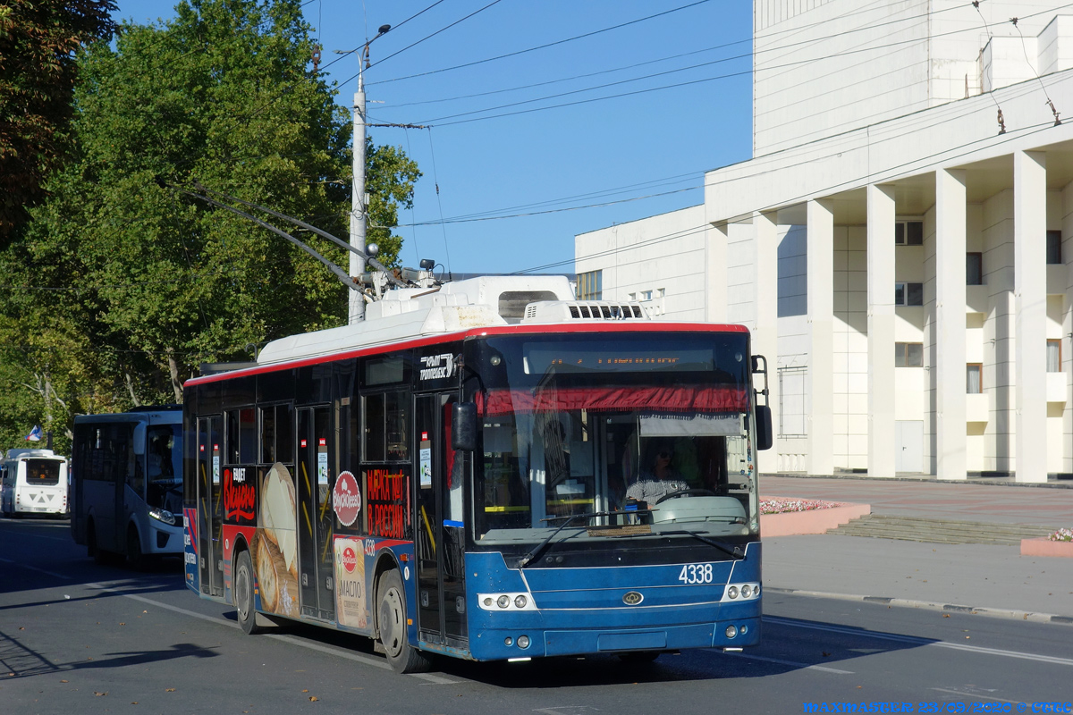Крымский троллейбус, Богдан Т70110 № 4338