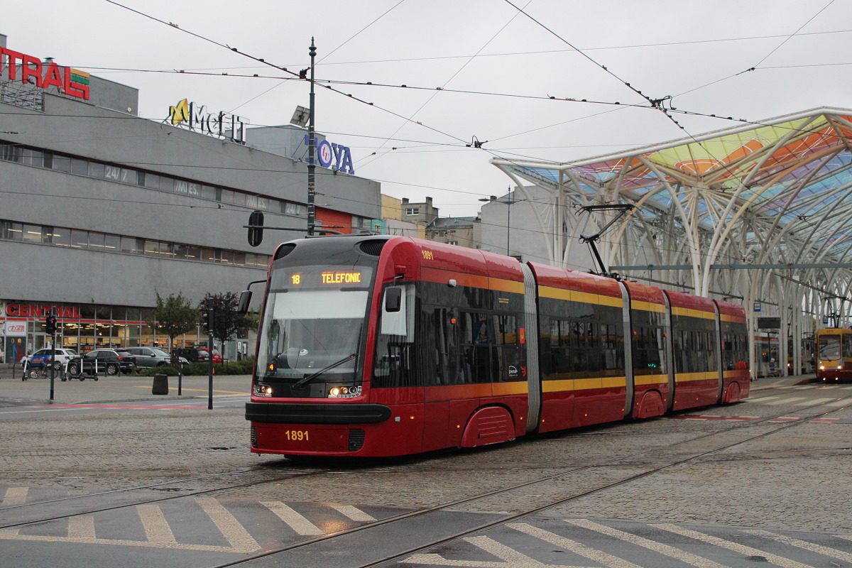 Лодзь, PESA Swing 122NaL № 1891