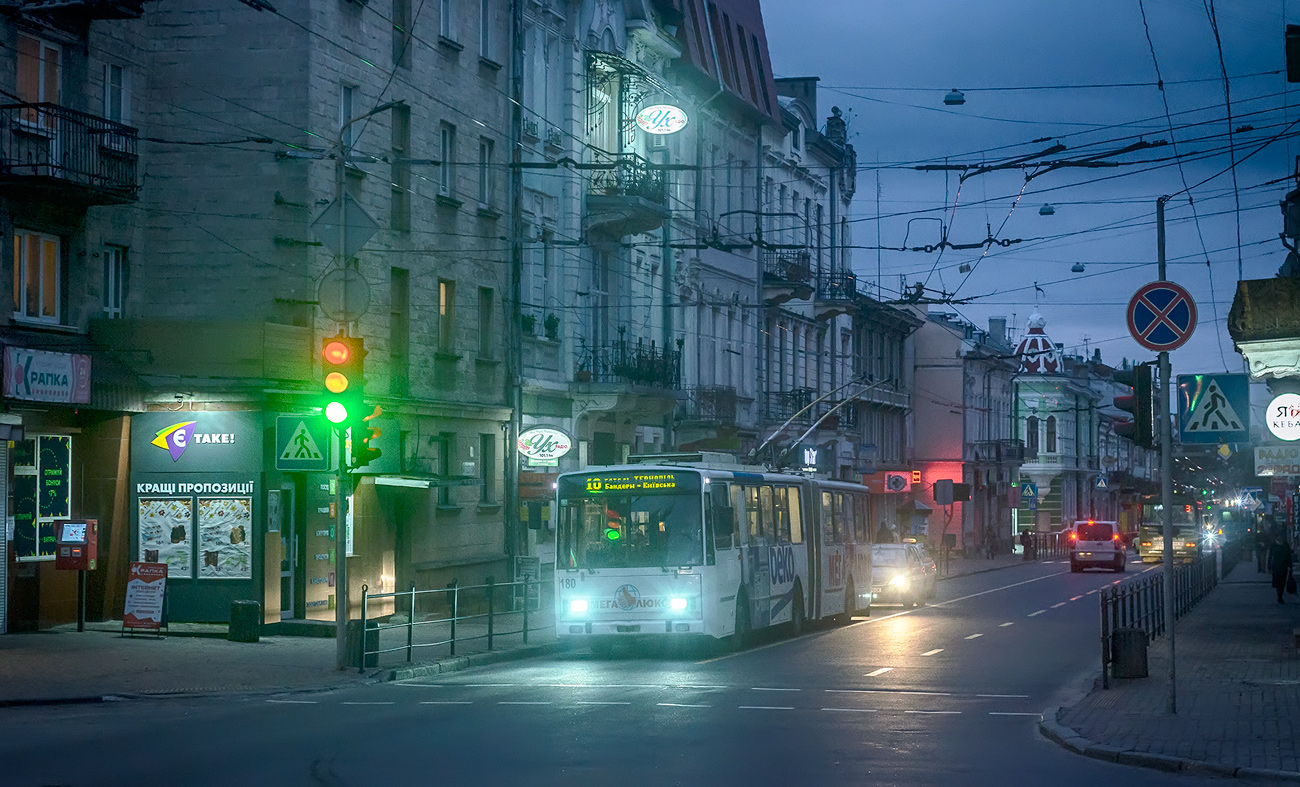 Тернополь, Škoda 15TrM № 180 Тернополь, Škoda 15TrM № 180