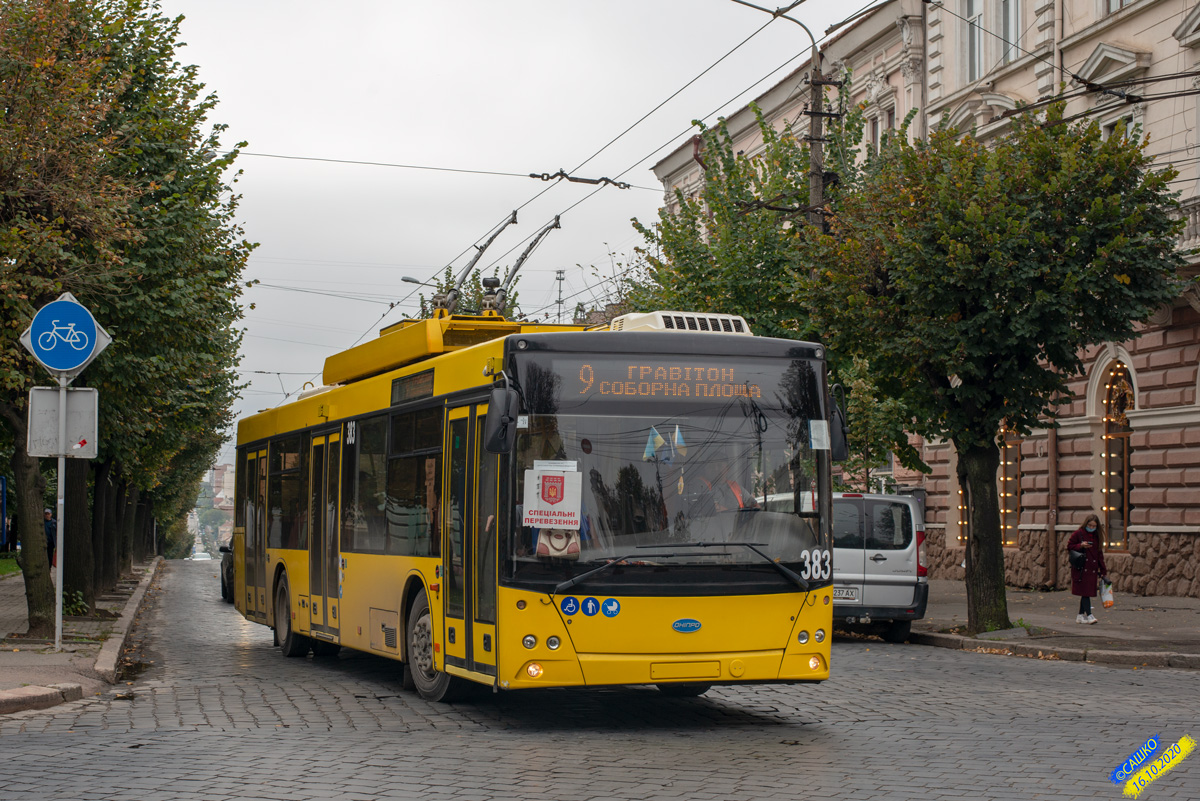 Черновцы, Дніпро Т203 № 383