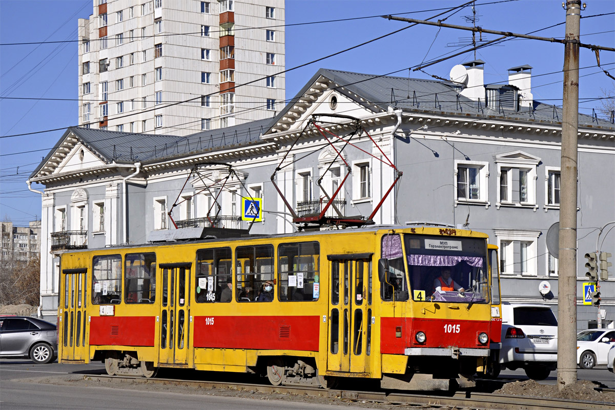 Барнаул, Tatra T6B5SU № 1015