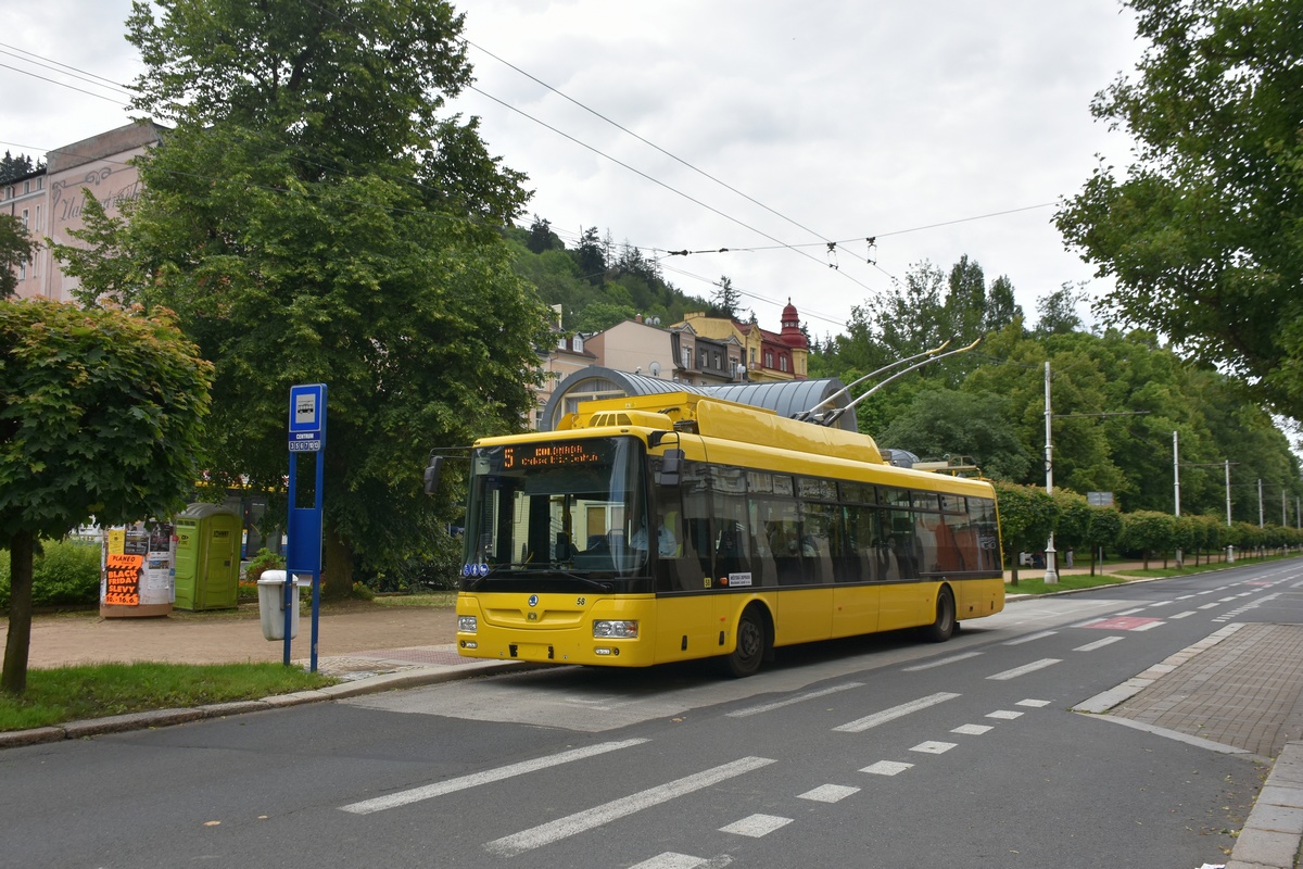 Марианске-Лазне, Škoda 30Tr SOR № 58