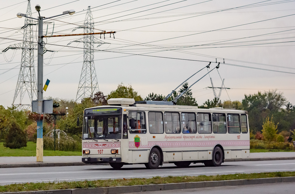 Запорожье, Škoda 14TrM № 107