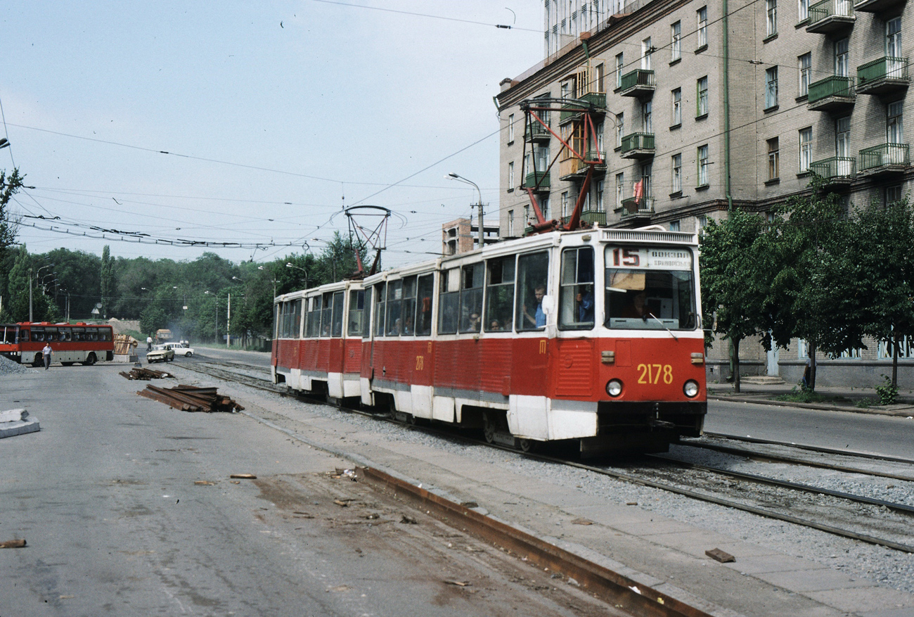 Dnipro, 71-605 (KTM-5M3) č. 2178; Dnipro — Old photos: Shots by foreign photographers