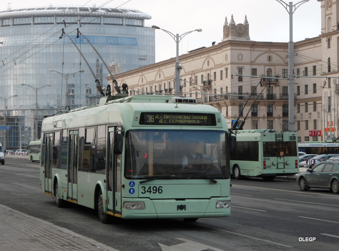 Минск, БКМ 321 № 3496