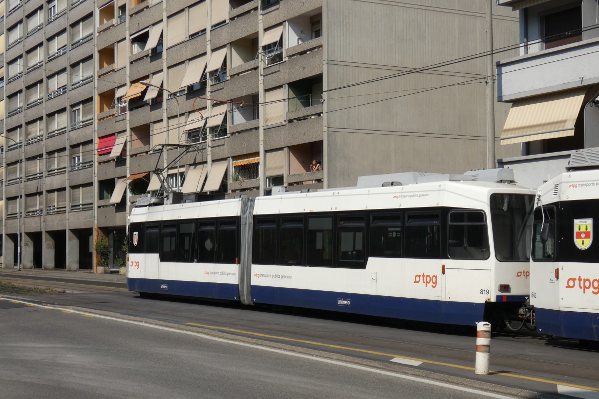 Geneva, ACMV/ABB/Duewag Be 4/6 č. 819