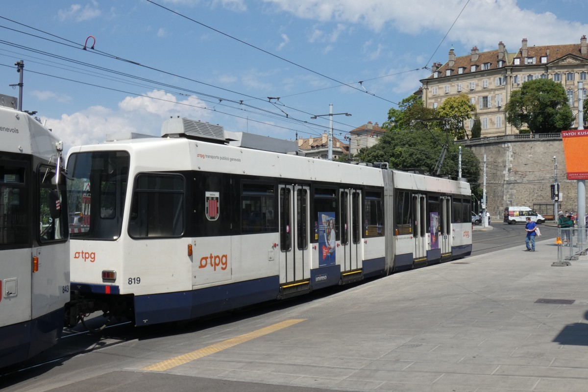 Geneva, ACMV/ABB/Duewag Be 4/6 № 819