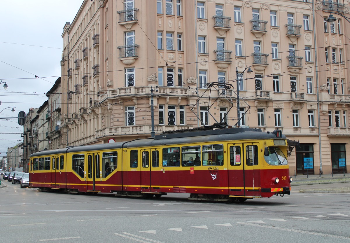 Лодзь, Duewag GT8NF № 509
