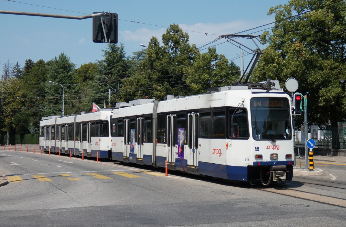 Geneva, ACMV/ABB/Duewag Be 4/6 № 819