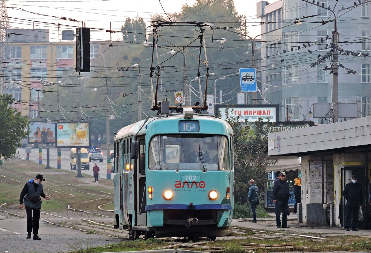 Харьков, Tatra T3SUCS № 702