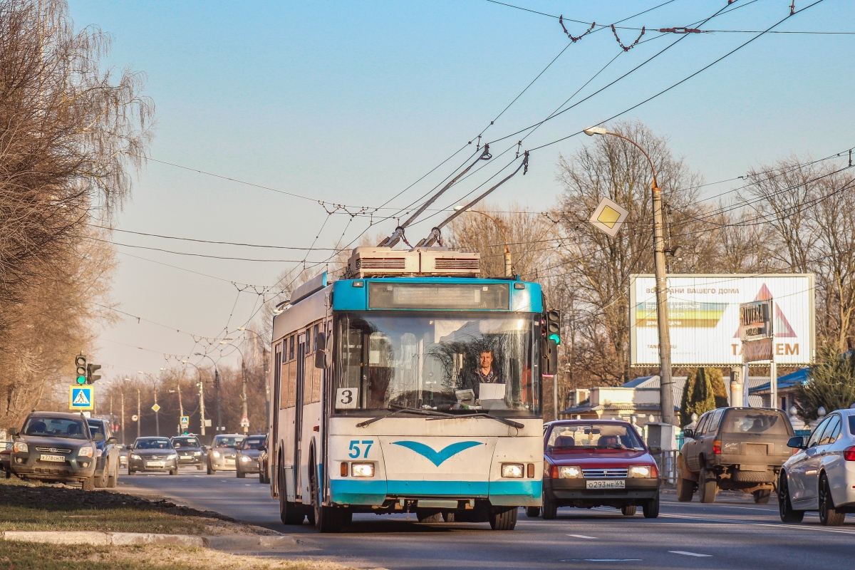 Тверь, Тролза-5275.05 «Оптима» № 57; Тверь — Последние годы тверского троллейбуса (2019 — 2020 гг.)