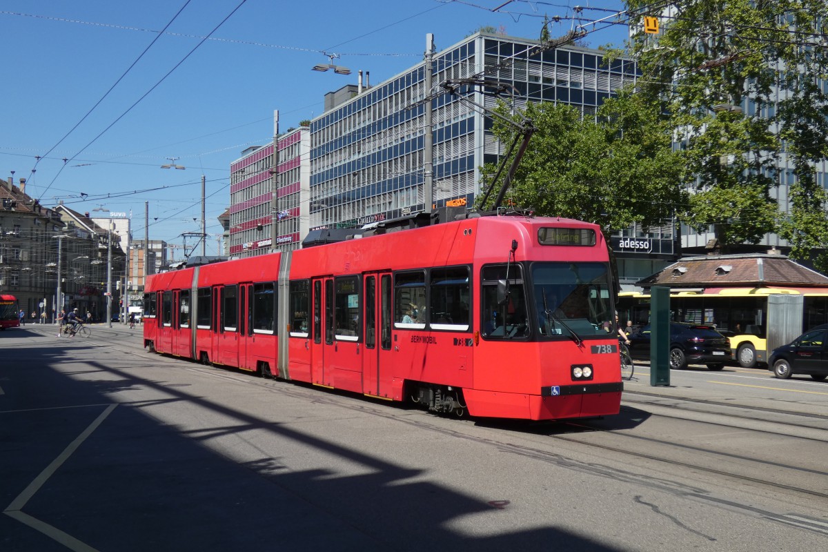 Берн, ACMV/ABB/Duewag Be 4/8 № 738