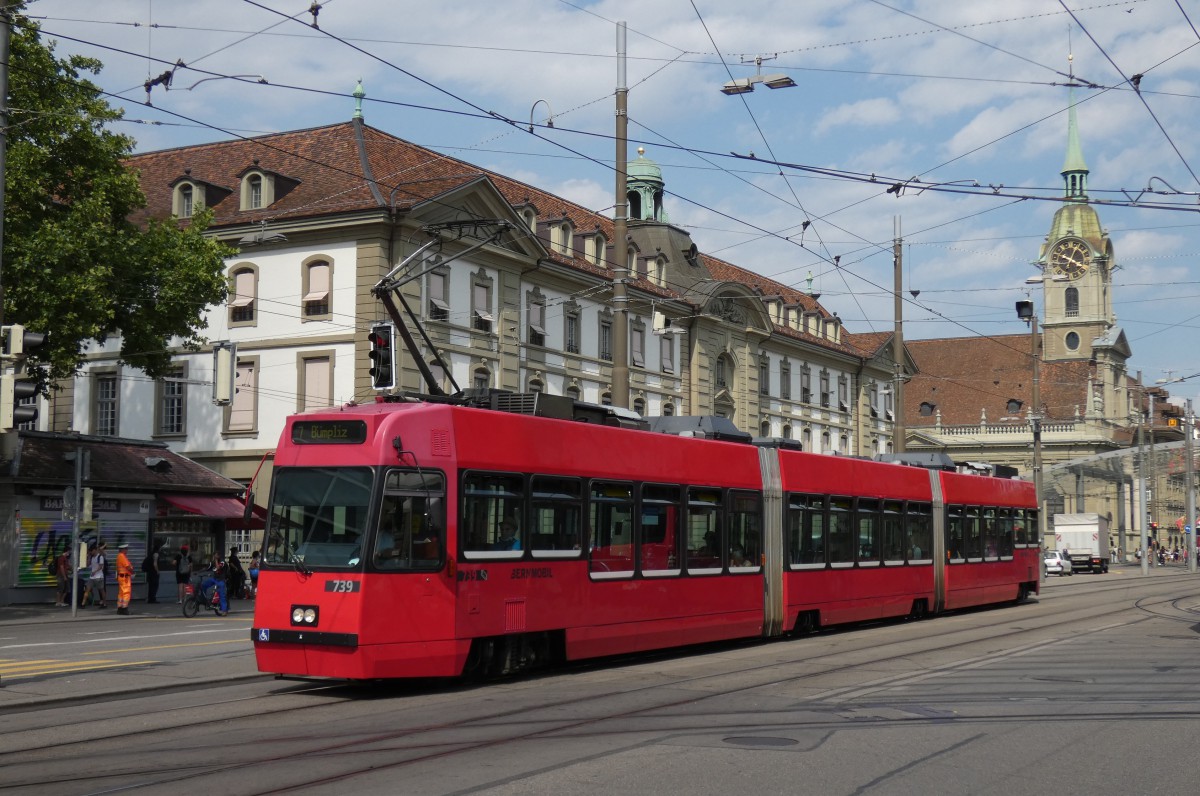 Берн, ACMV/ABB/Duewag Be 4/8 № 739