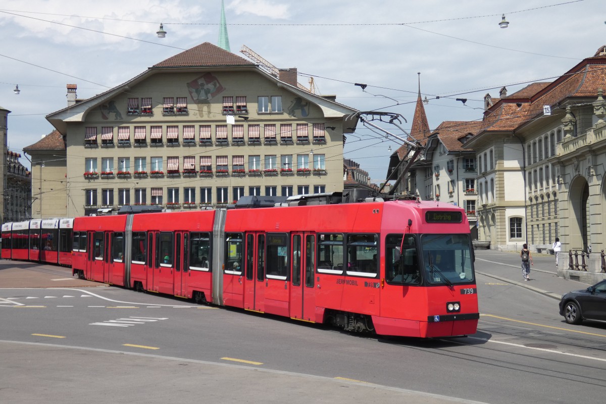 Берн, ACMV/ABB/Duewag Be 4/8 № 739