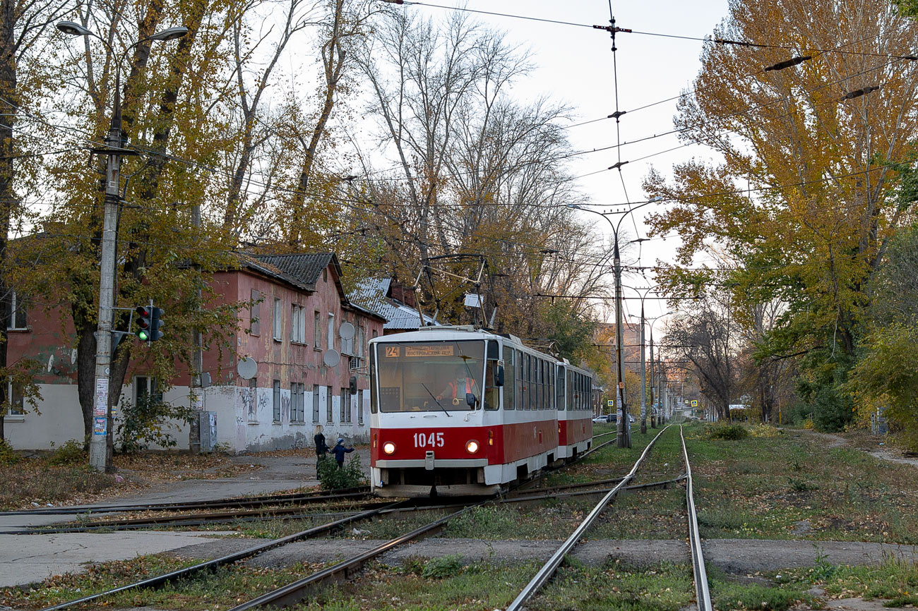 Самара, Tatra T6B5SU № 1045 Самара, Tatra T6B5SU № 1045