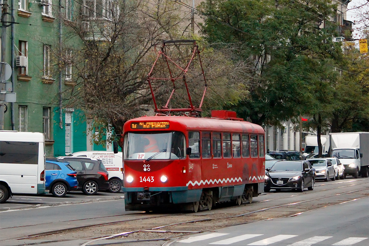 Днепр, Tatra T4D-MT № 1443