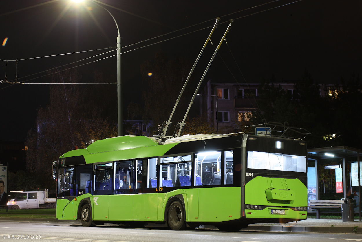 Kaunas, Solaris Trollino IV 12 Medcom # 081