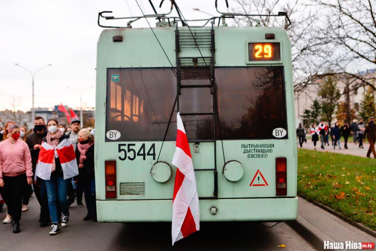 Minsk, BKM 333 № 5544; Minsk — Protests in Minsk in August-October 2020