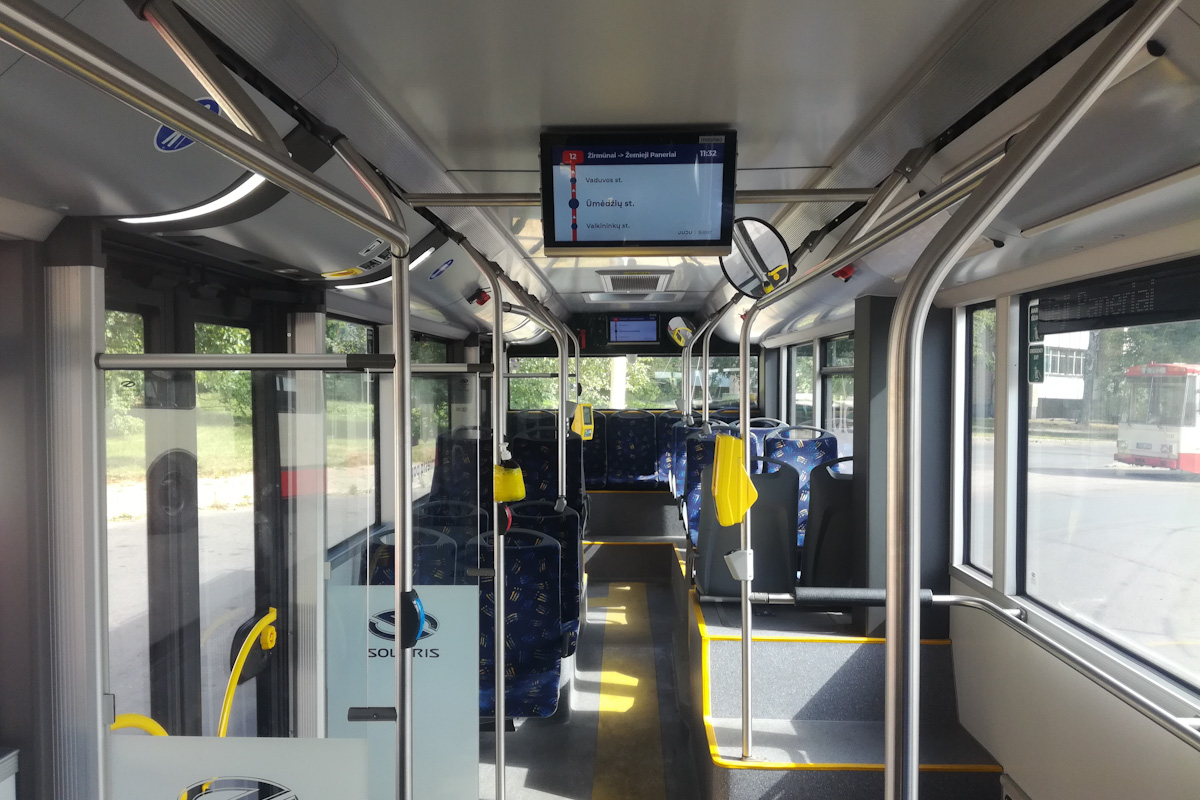 Вильнюс, Solaris Trollino IV 12 Škoda № 1742