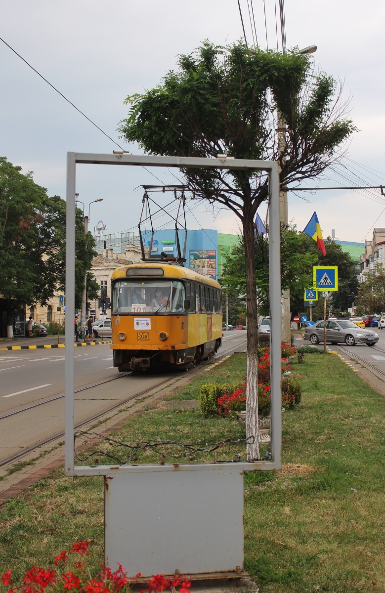 Botosani, Tatra T4D-MI č. BT-325; Botosani — Final: Last day of tramway operation in Botoşani (31.07.2020)