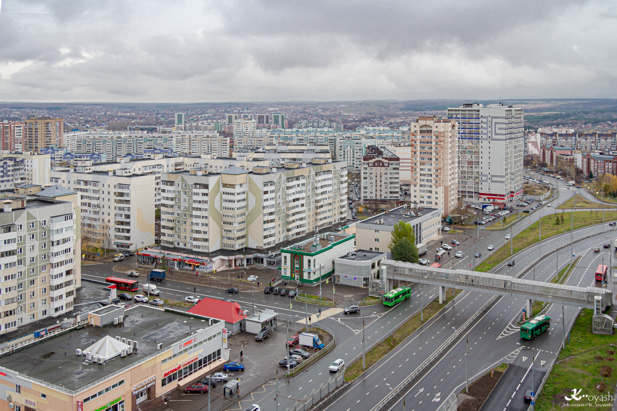 Казань — Линии ГЭТ [4] — Восток; Казань — Электротранспорт с высоты