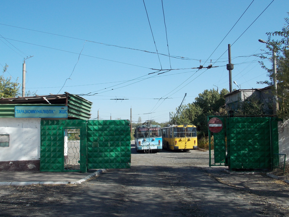 Тараз — Троллейбусная сеть и инфраструктура