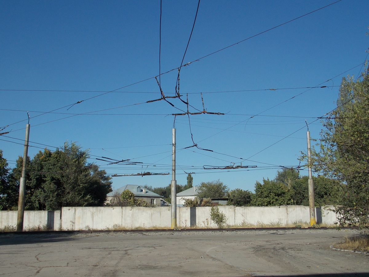 Taraz — Trolleybus Lines and Infrastructure